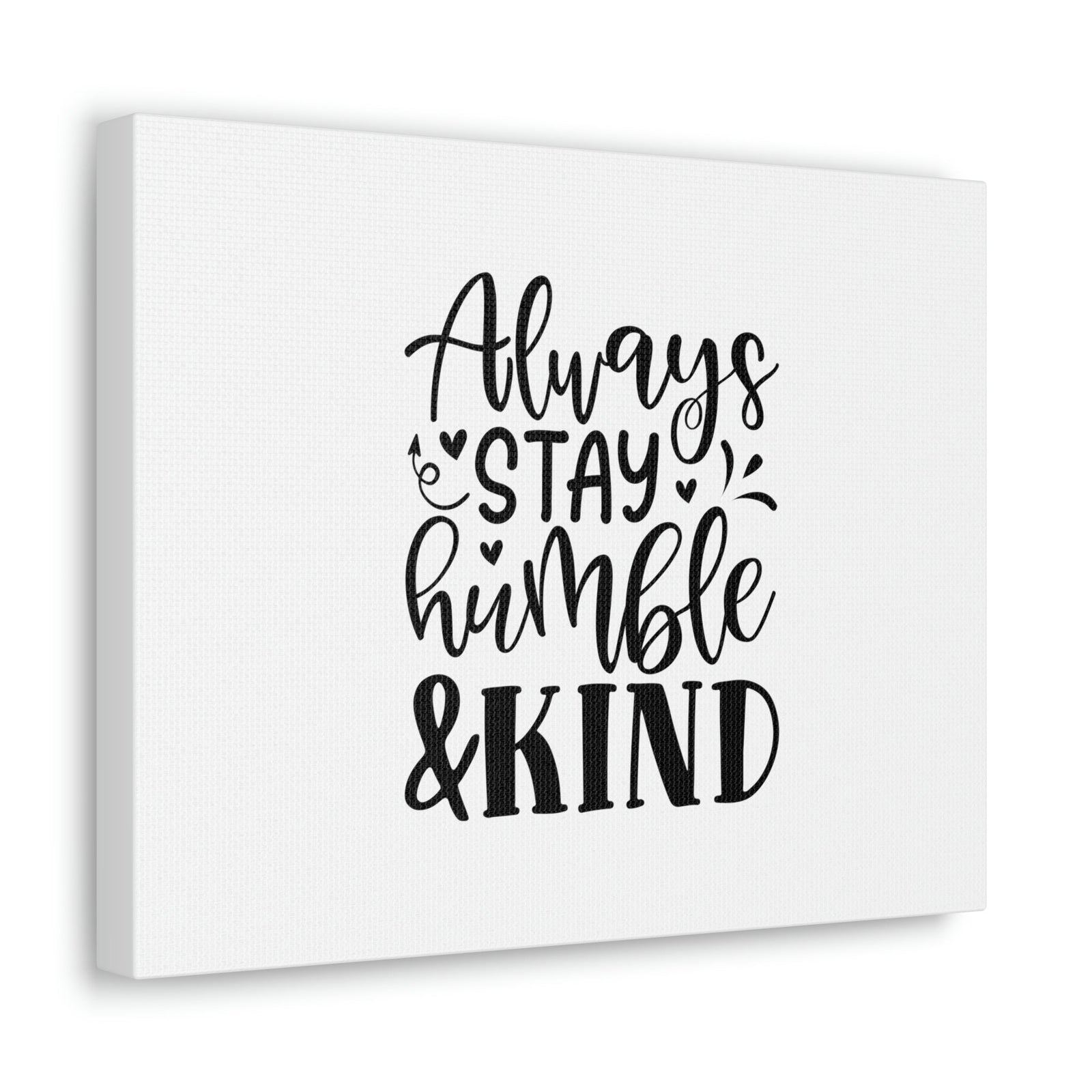 Scripture Walls Always Stay Humble & Kind James 4:10 Christian Wall Art Bible Verse Print Ready to Hang Unframed-Express Your Love Gifts