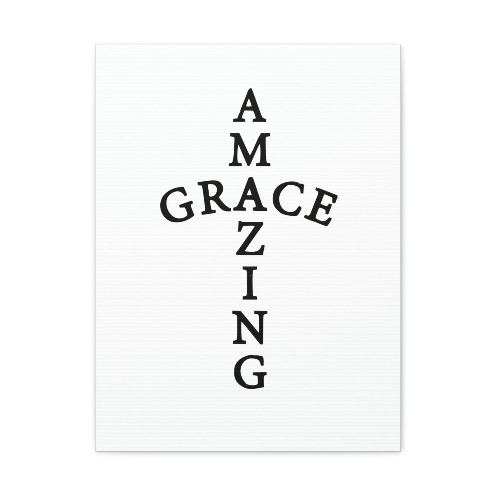 Scripture Walls Amazing Grace 1 Corinthians 15:56 Christian Wall Art Print Ready to Hang Unframed-Express Your Love Gifts