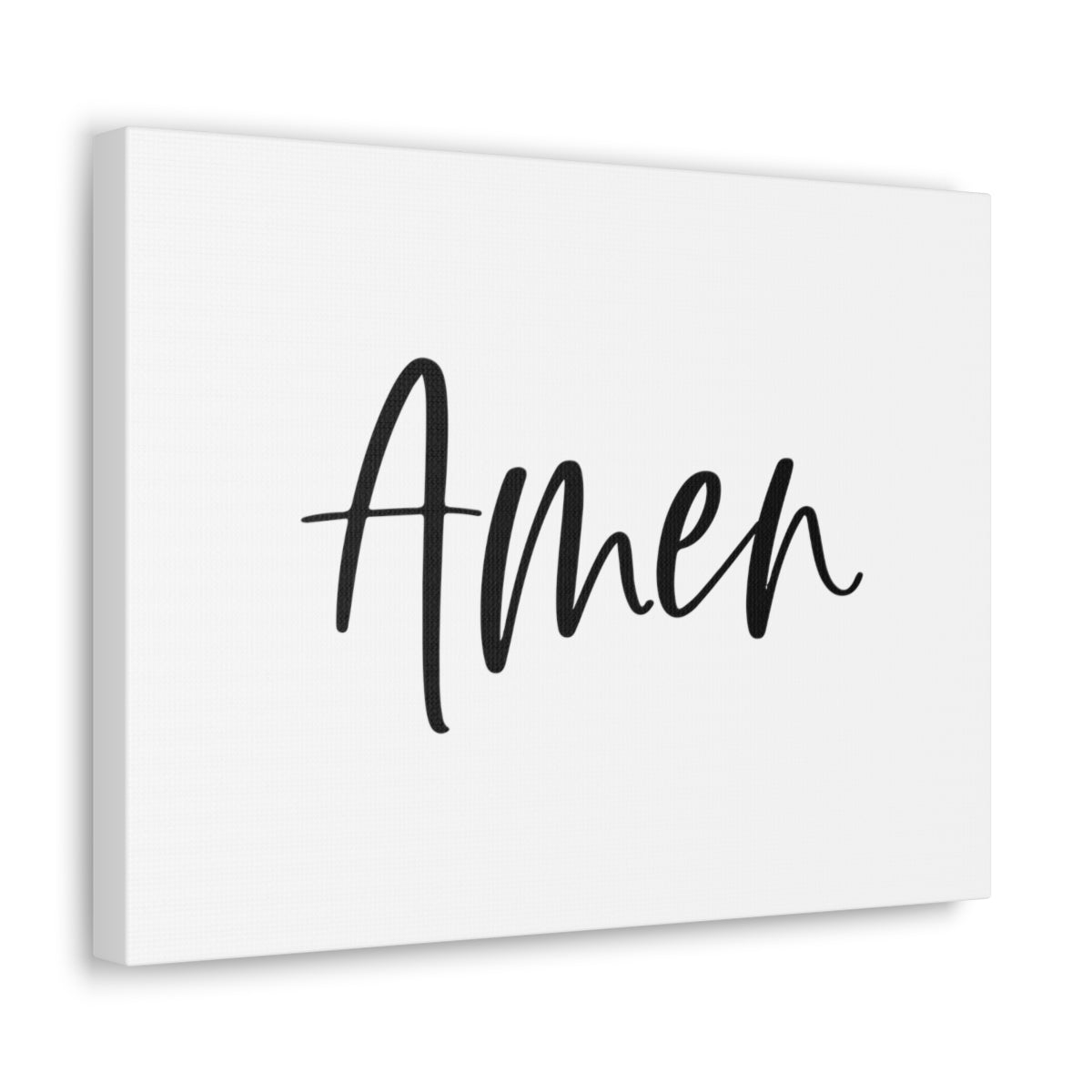 Scripture Walls Amen White Psalms 106:48 Christian Wall Art Bible Verse Print Ready to Hang Unframed-Express Your Love Gifts
