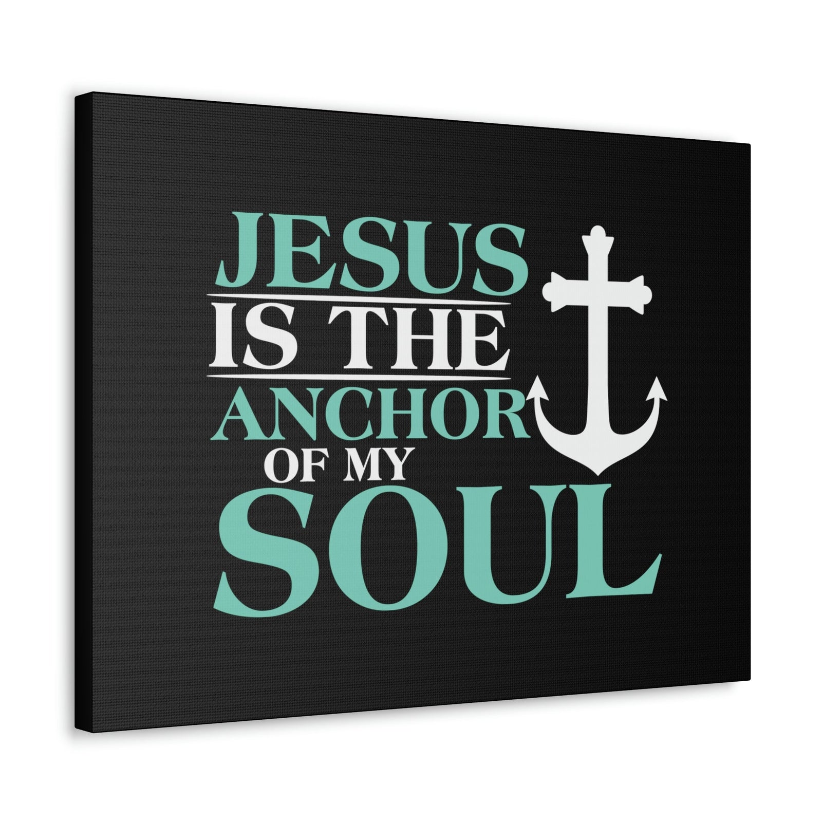Scripture Walls Anchor Of My Soul Psalm 119:81 Light Blue Christian Wall Art Bible Verse Print Ready to Hang Unframed-Express Your Love Gifts