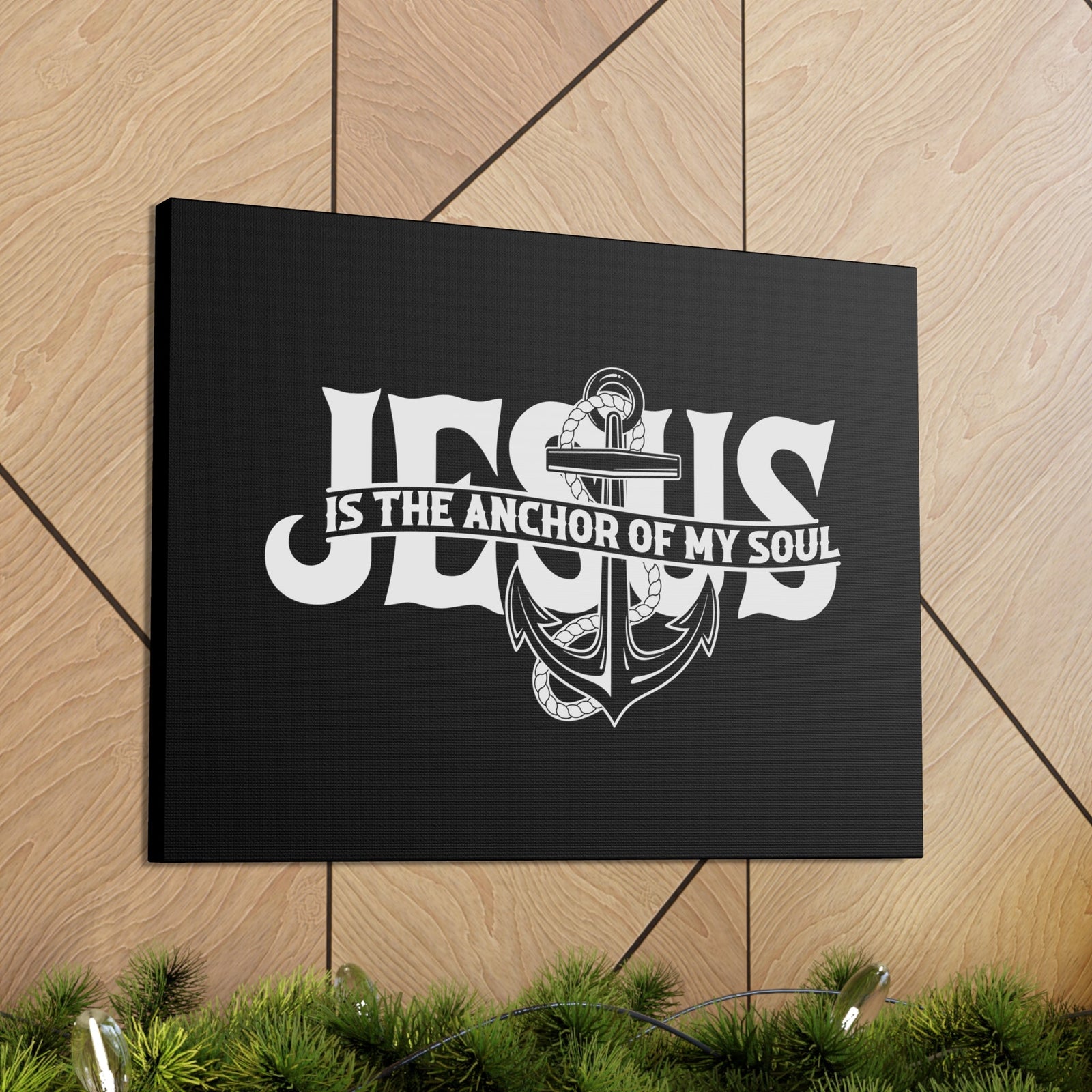 Scripture Walls Anchor Of My Soul Psalm 62:5 Christian Wall Art Bible Verse Print Ready to Hang Unframed-Express Your Love Gifts