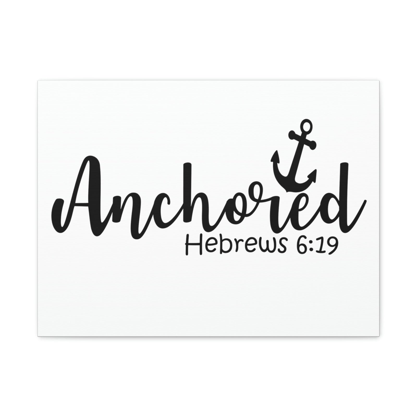Scripture Walls Anchored Hebrews 6:29 Christian Wall Art Bible Verse Print Ready to Hang Unframed-Express Your Love Gifts