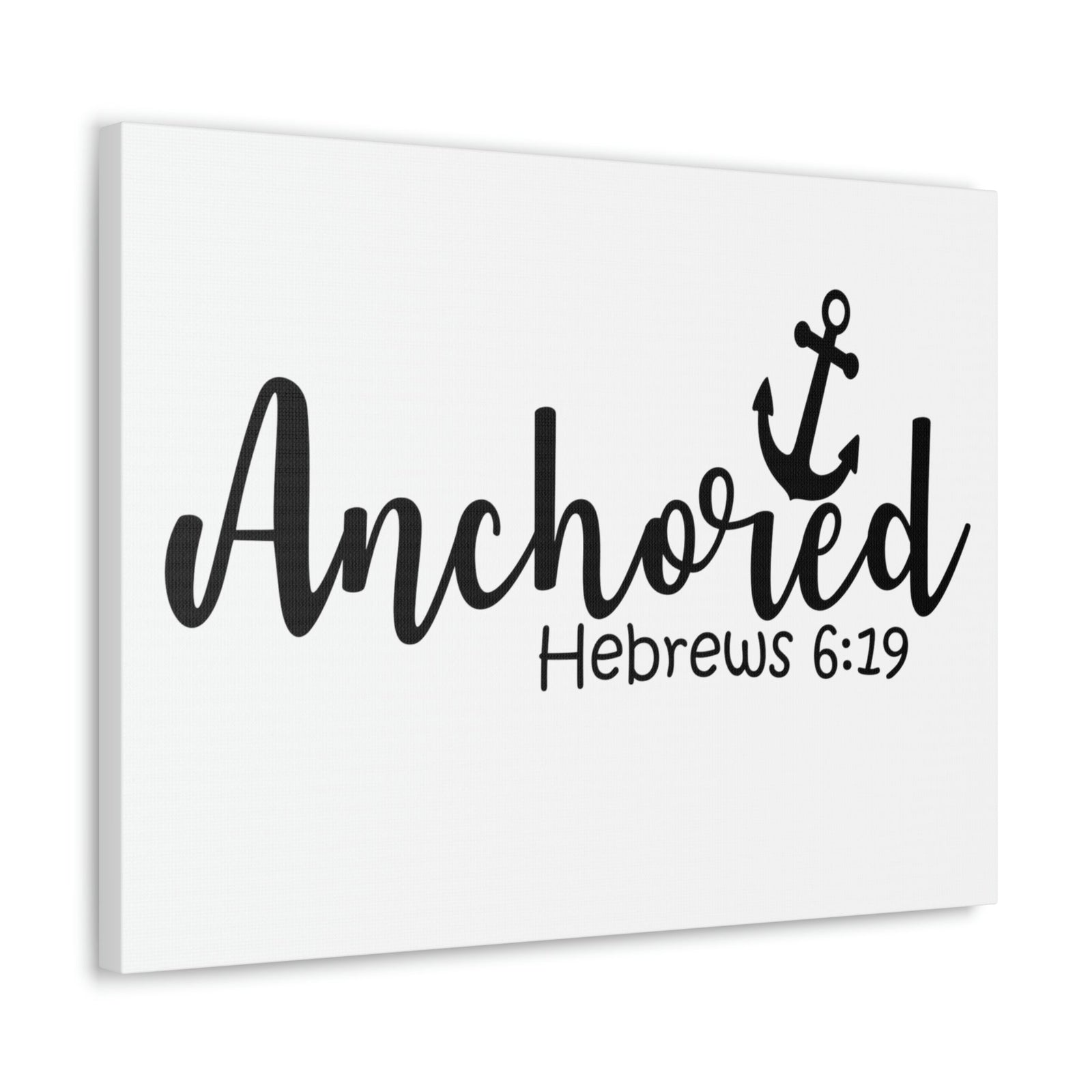 Scripture Walls Anchored Hebrews 6:29 Christian Wall Art Bible Verse Print Ready to Hang Unframed-Express Your Love Gifts