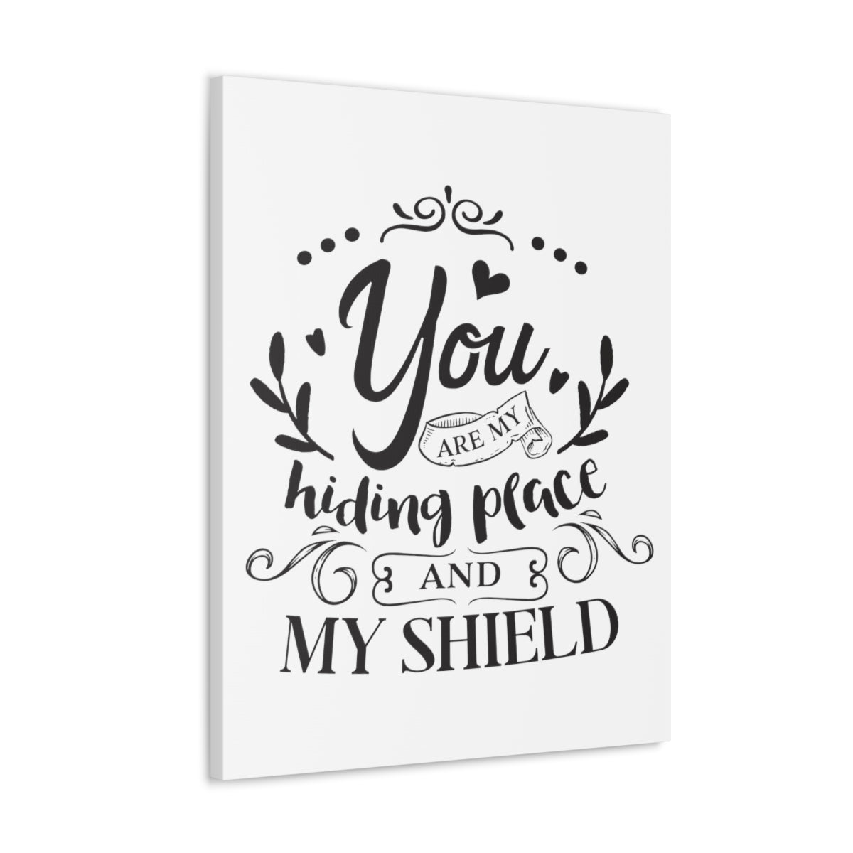 Scripture Walls And My Shield Psalms 119:114 Christian Wall Art Print Ready to Hang Unframed-Express Your Love Gifts