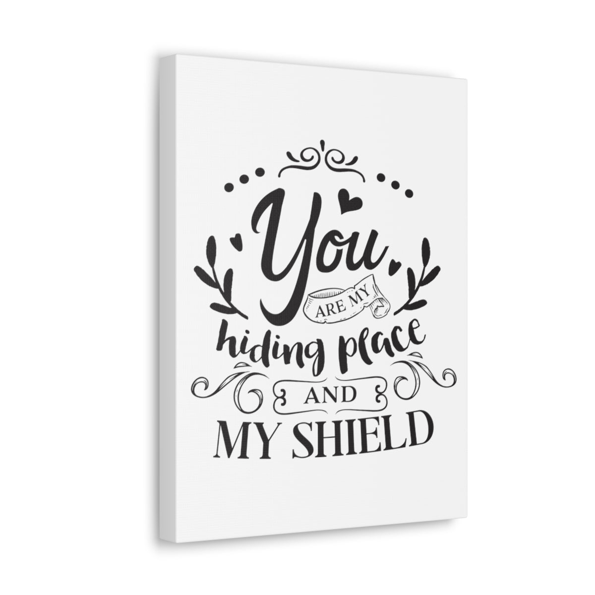 Scripture Walls And My Shield Psalms 119:114 Christian Wall Art Print Ready to Hang Unframed-Express Your Love Gifts