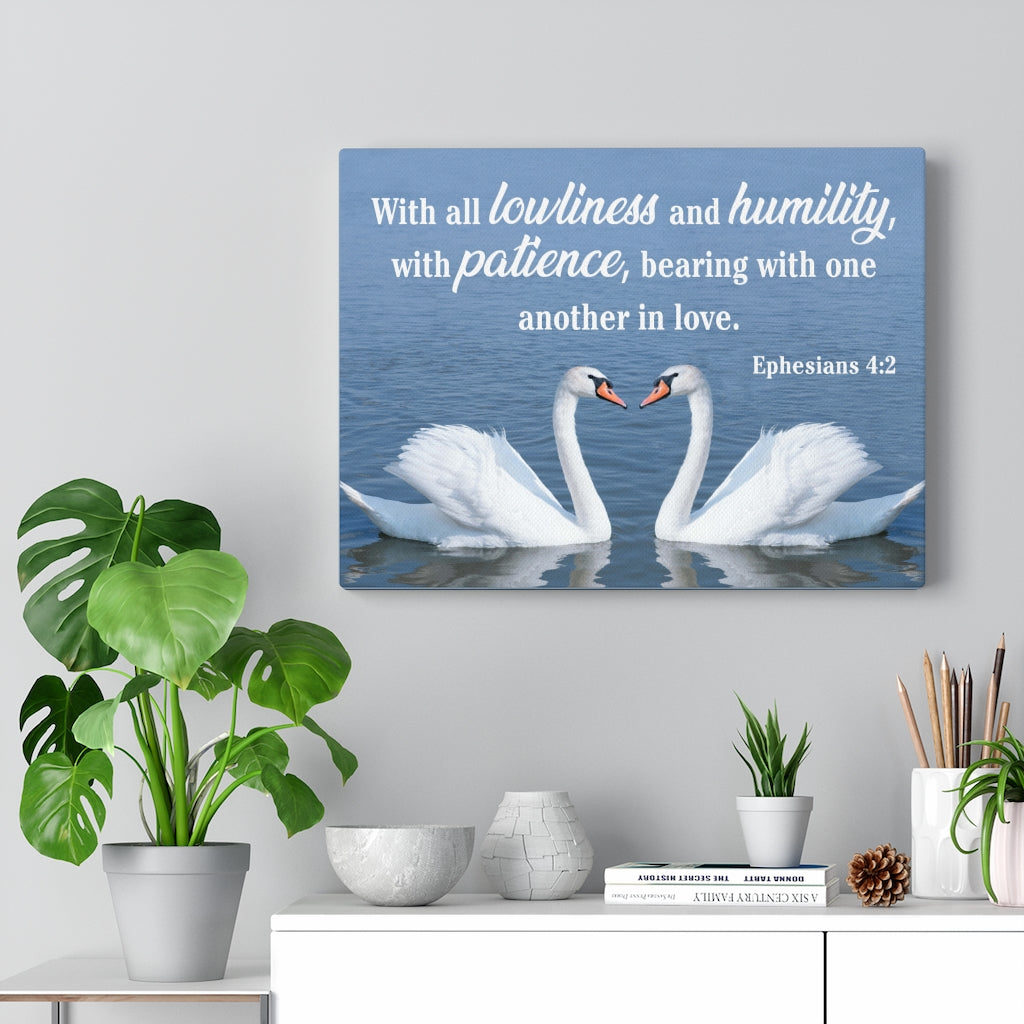 Scripture Walls Another in Love Ephesians 4:2 Christian Home Decor Bible Art Unframed-Express Your Love Gifts