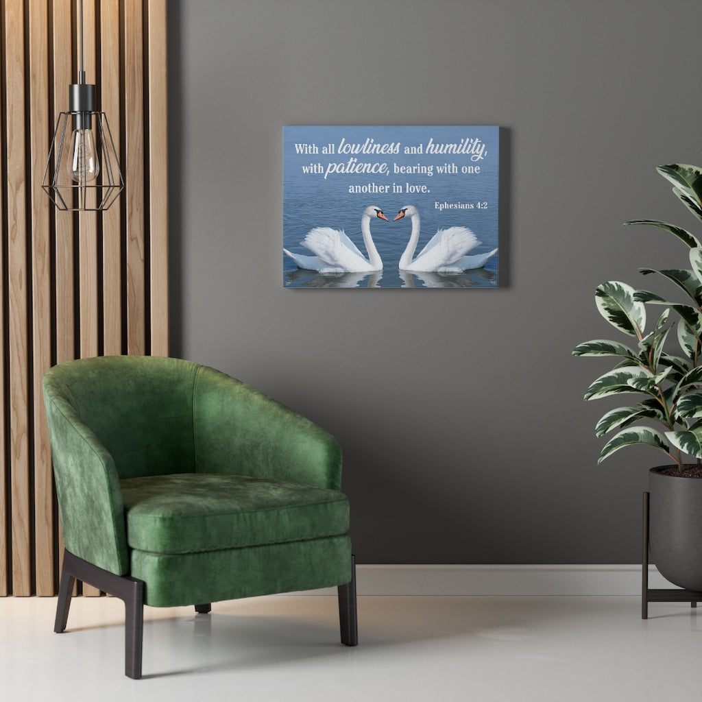 Scripture Walls Another in Love Ephesians 4:2 Christian Home Decor Bible Art Unframed-Express Your Love Gifts