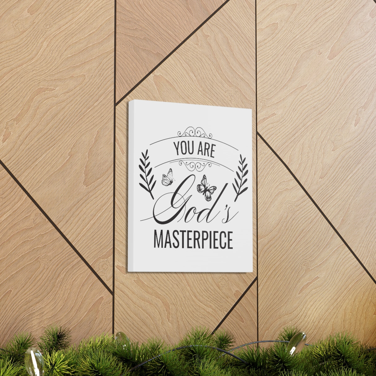 Scripture Walls Are God's Masterpiece Ephesians 2:10 Christian Wall Art Print Ready to Hang Unframed-Express Your Love Gifts