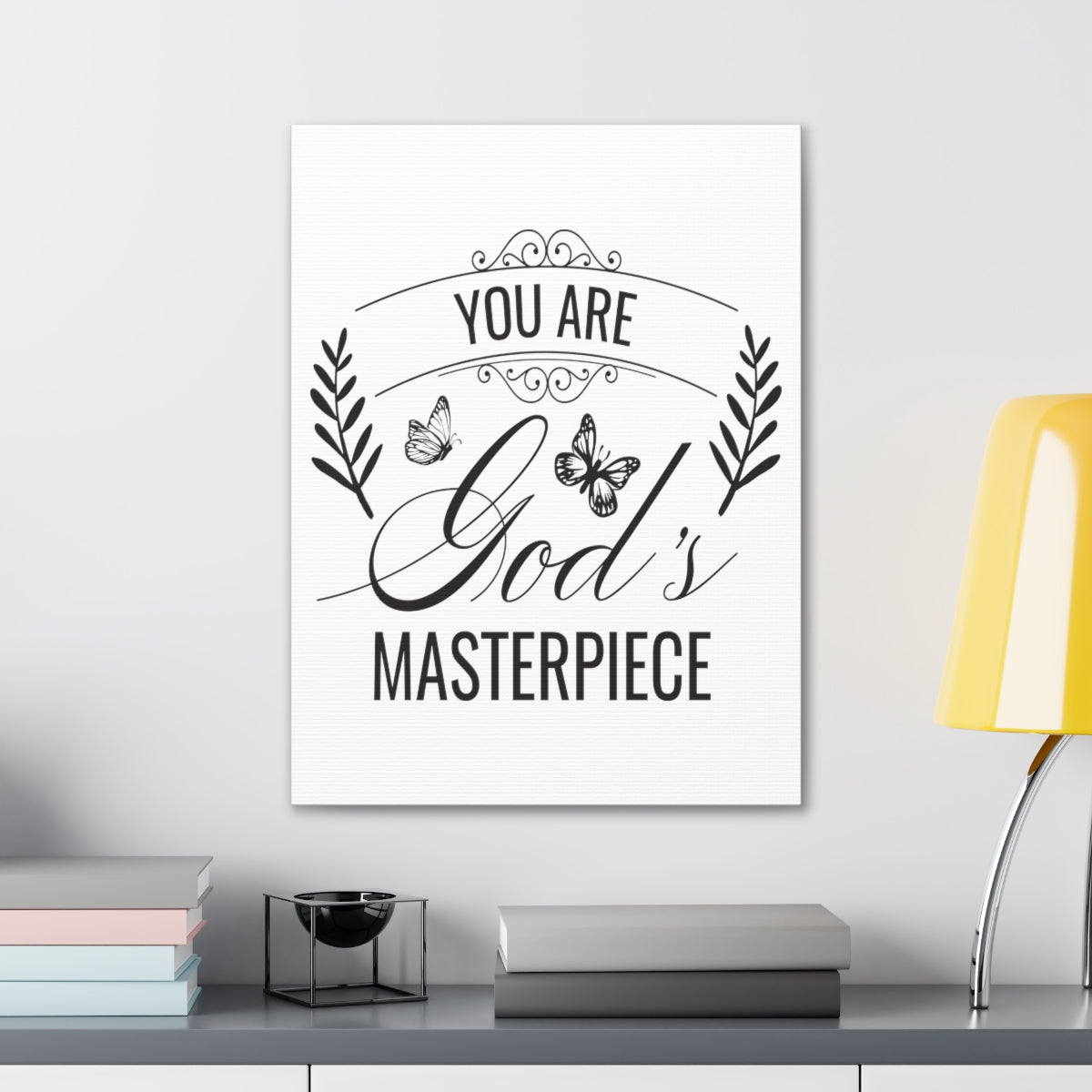 Scripture Walls Are God's Masterpiece Ephesians 2:10 Christian Wall Art Print Ready to Hang Unframed-Express Your Love Gifts