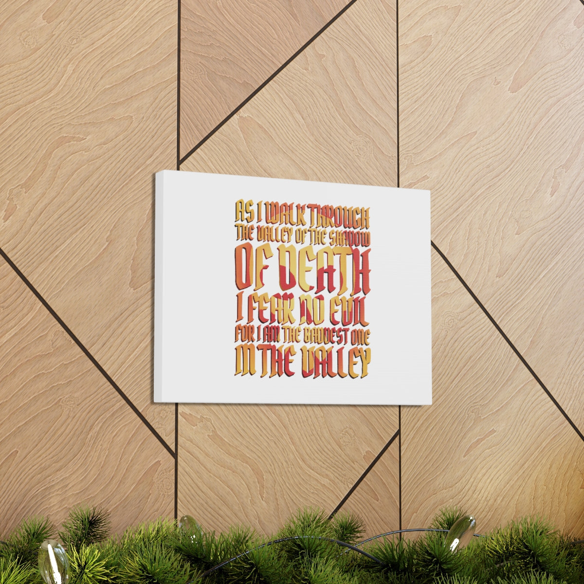 Scripture Walls As I Walk Through Isaiah 41:13 Christian Wall Art Bible Verse Print Ready to Hang Unframed-Express Your Love Gifts