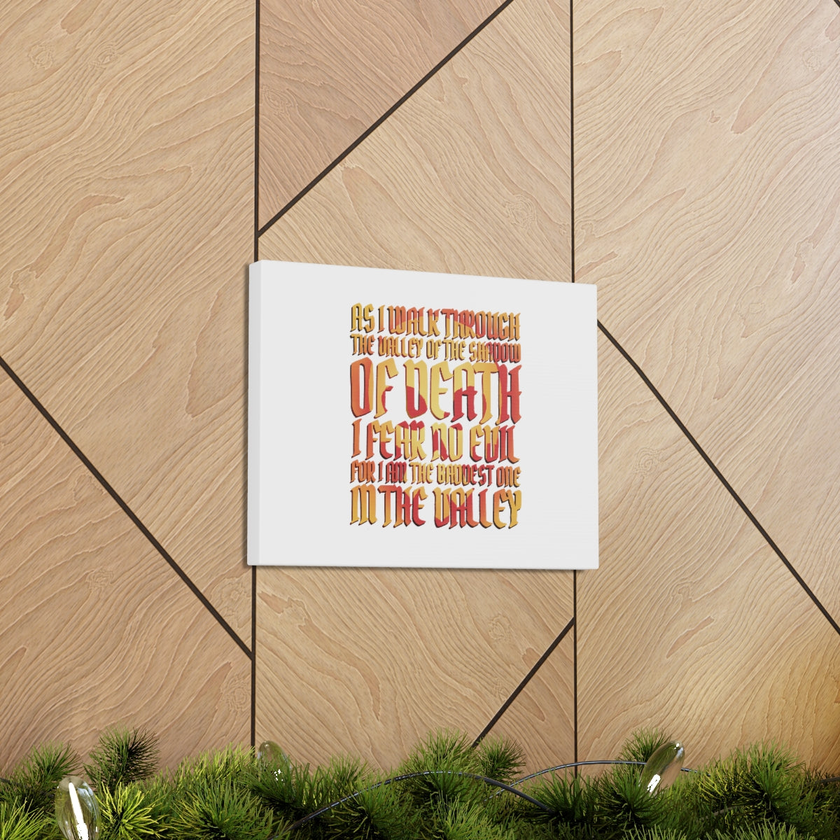 Scripture Walls As I Walk Through Isaiah 41:13 Christian Wall Art Bible Verse Print Ready to Hang Unframed-Express Your Love Gifts
