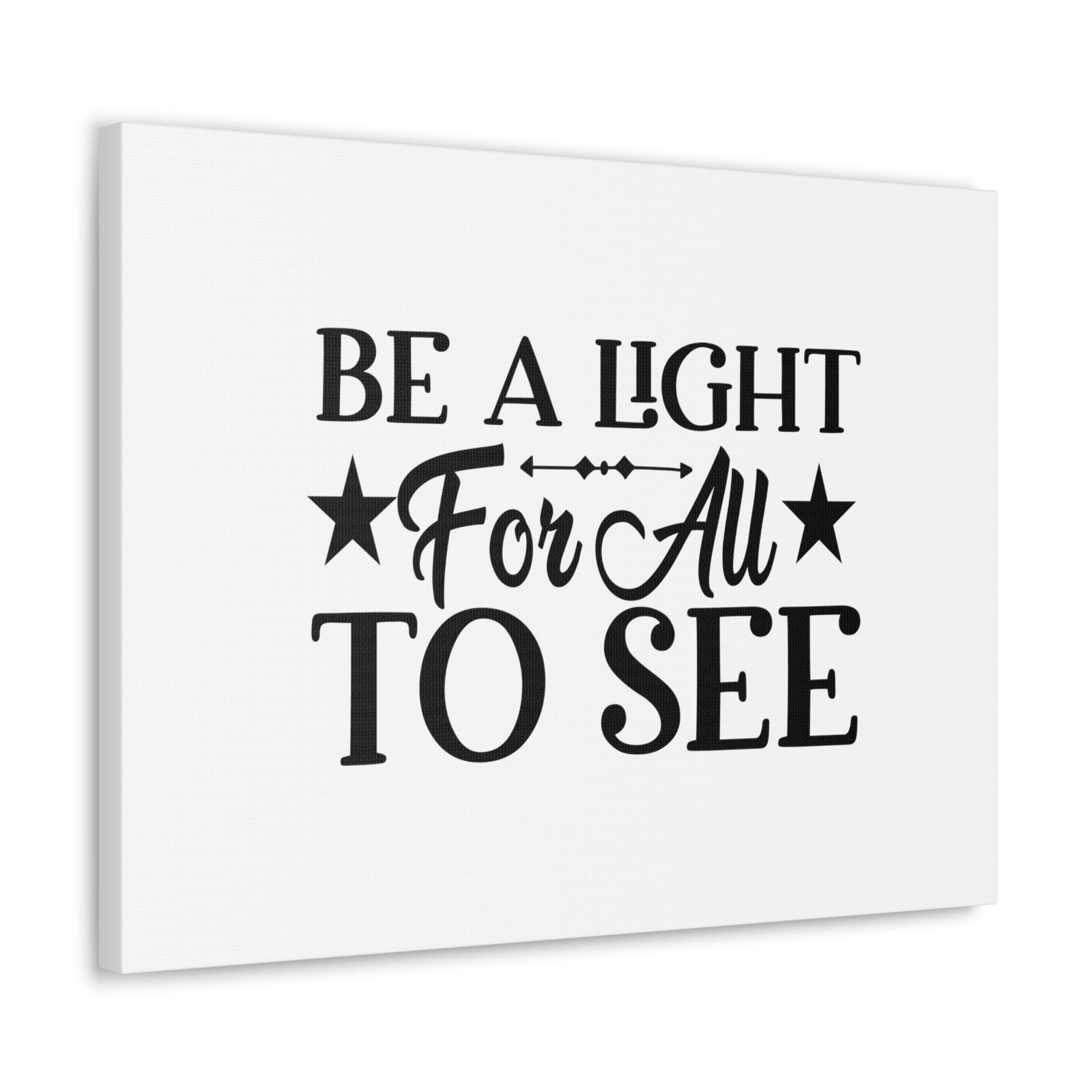 Scripture Walls Be A Light For All To See John 1:5 Christian Wall Art Bible Verse Print Ready to Hang Unframed-Express Your Love Gifts