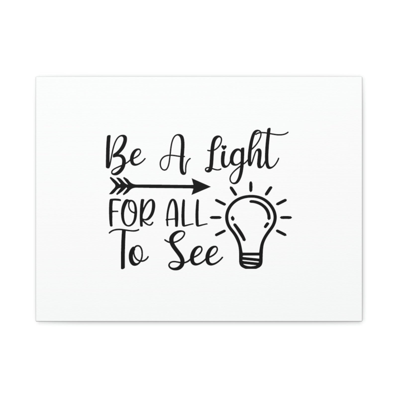 Scripture Walls Be A Light For All To See John 8:12 Arrow Christian Wall Art Bible Verse Print Ready to Hang Unframed-Express Your Love Gifts