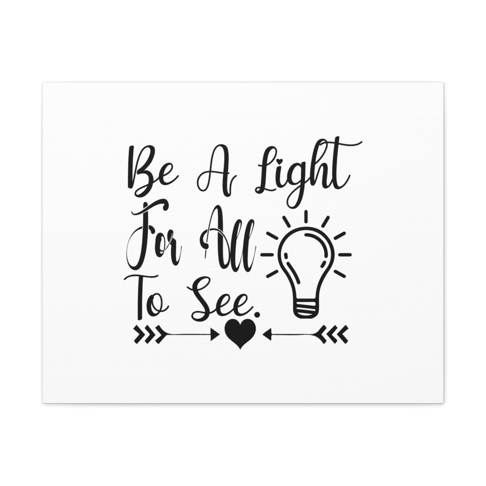 Scripture Walls Be A Light For All To See Matthew 5:14 Christian Wall Art Bible Verse Print Ready to Hang Unframed-Express Your Love Gifts
