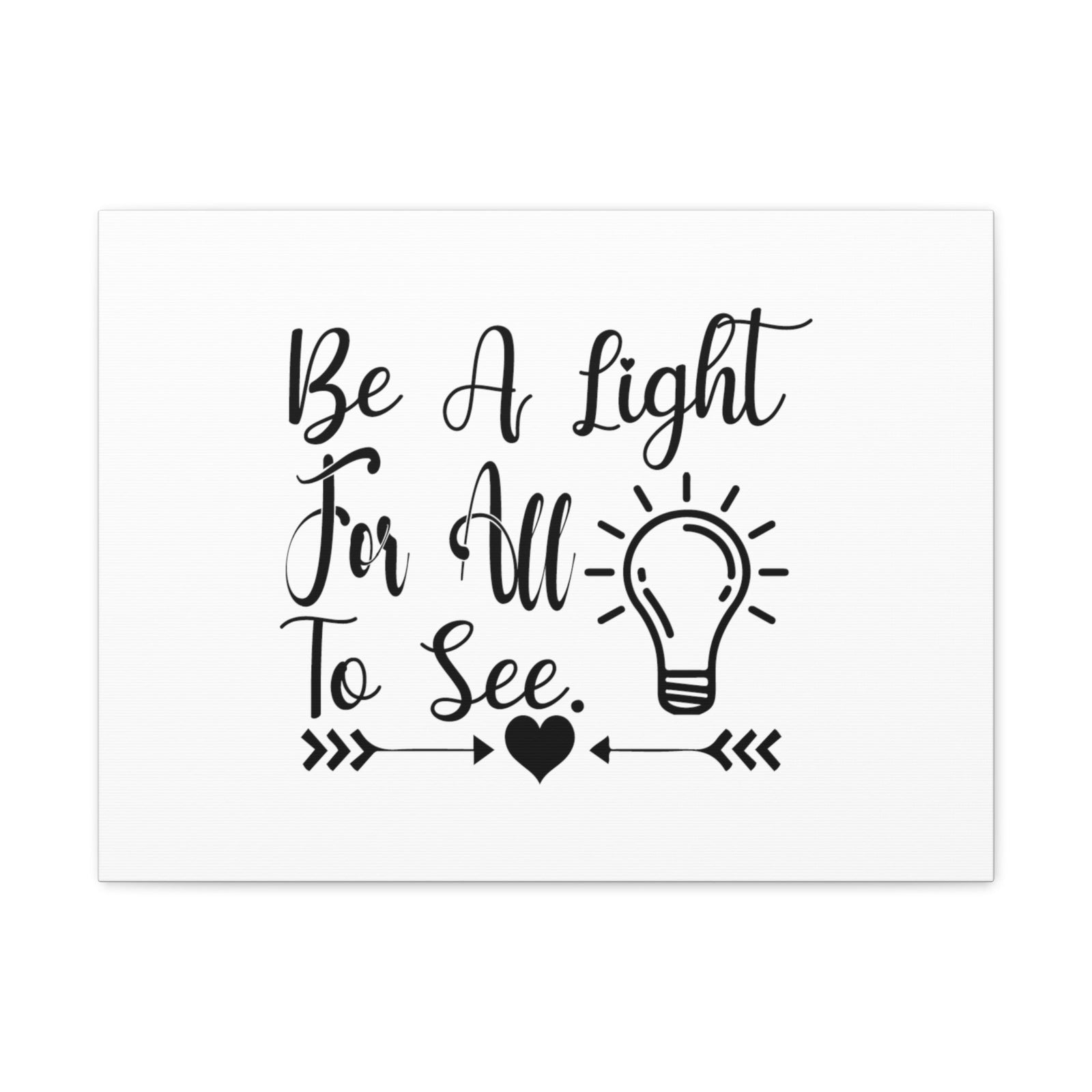 Scripture Walls Be A Light For All To See Matthew 5:14 Christian Wall Art Bible Verse Print Ready to Hang Unframed-Express Your Love Gifts