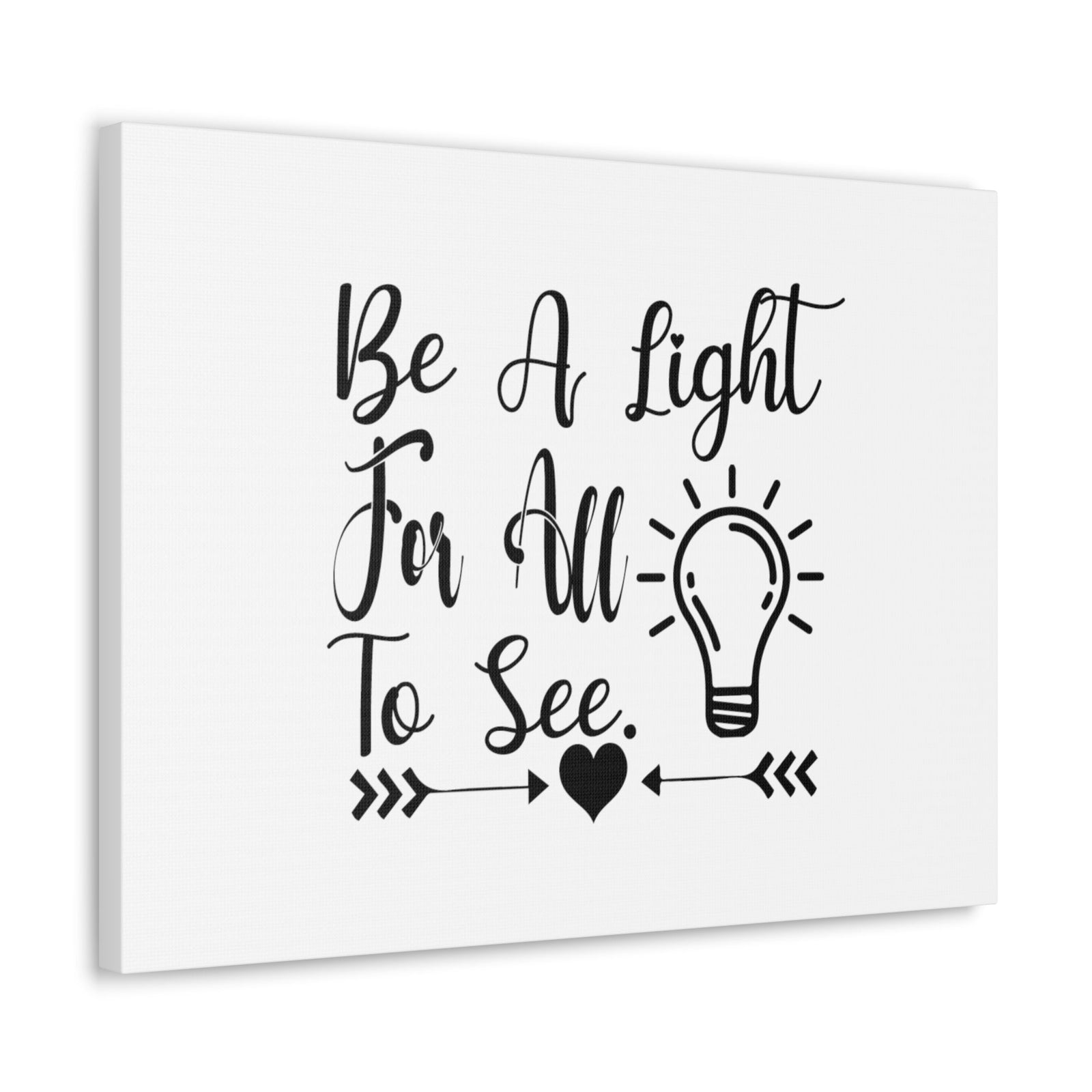 Scripture Walls Be A Light For All To See Matthew 5:14 Christian Wall Art Bible Verse Print Ready to Hang Unframed-Express Your Love Gifts