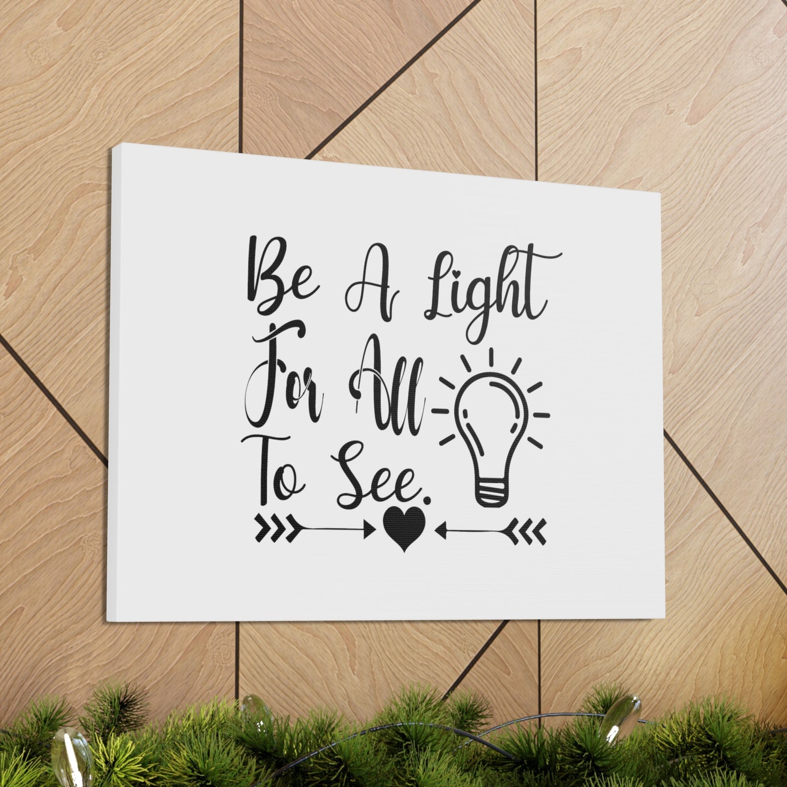 Scripture Walls Be A Light For All To See Matthew 5:14 Christian Wall Art Bible Verse Print Ready to Hang Unframed-Express Your Love Gifts