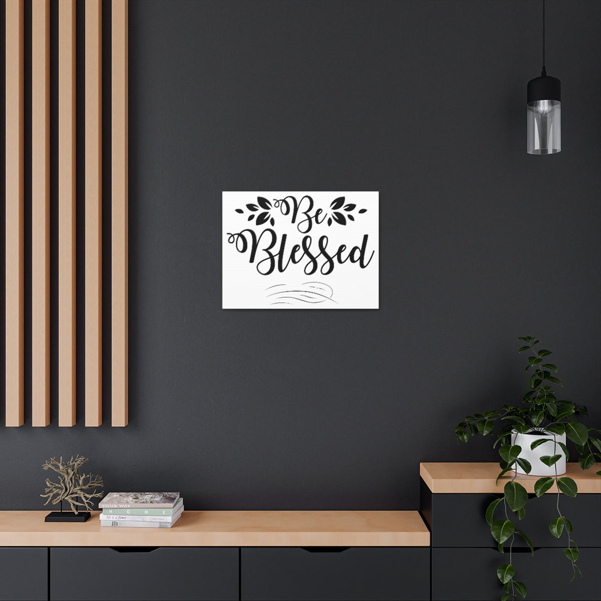 Scripture Walls Be Blessed Luke 11:28 Christian Wall Art Print Ready to Hang Unframed-Express Your Love Gifts