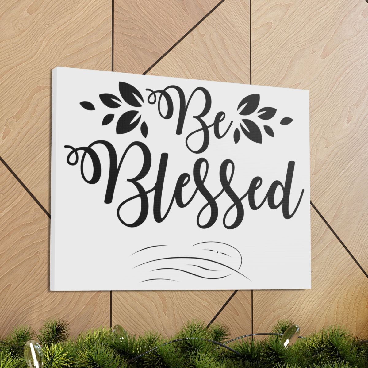 Scripture Walls Be Blessed Luke 11:28 Christian Wall Art Print Ready to Hang Unframed-Express Your Love Gifts