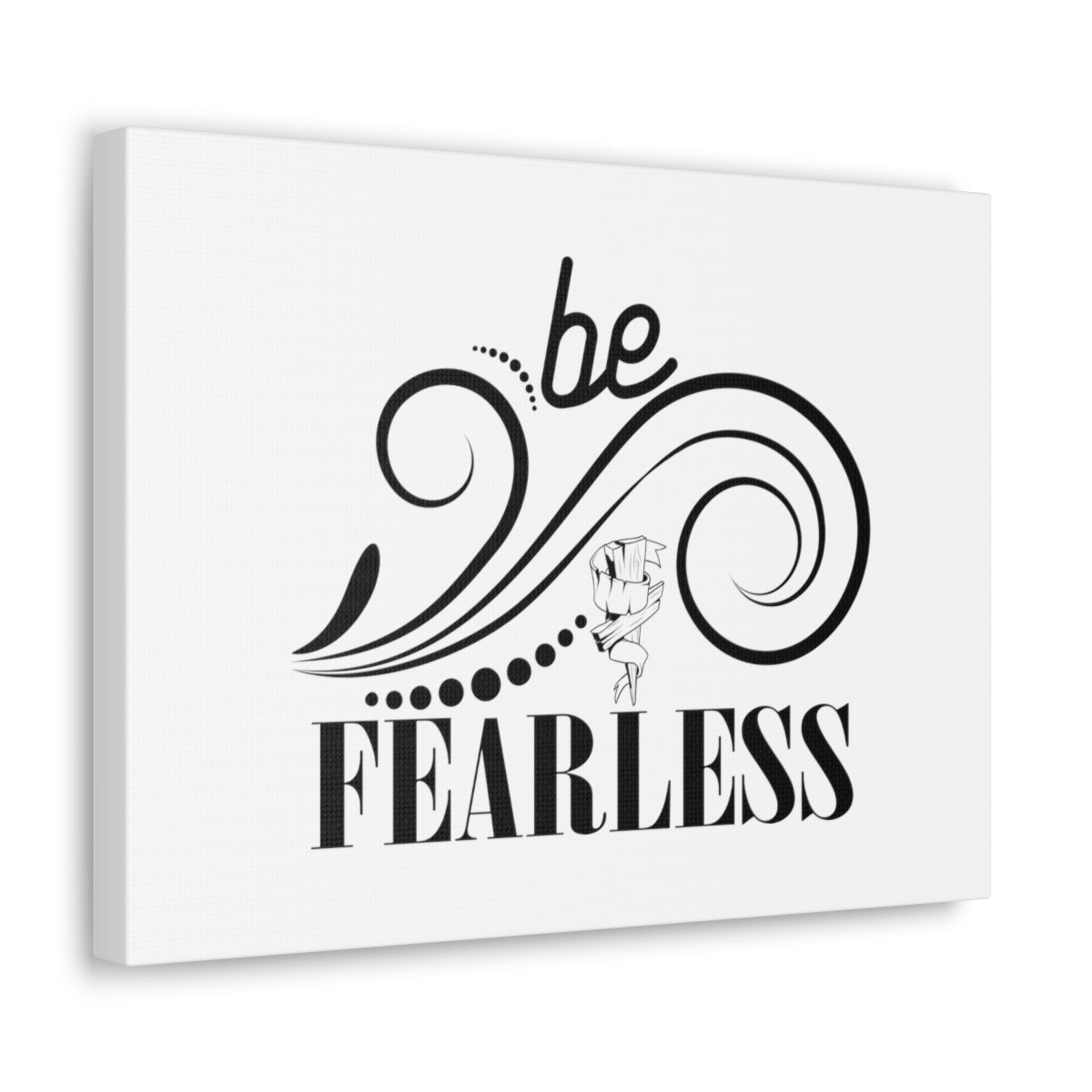 Scripture Walls Be Fearless Dots Jeremiah 1:8 Christian Wall Art Bible Verse Print Ready to Hang Unframed-Express Your Love Gifts