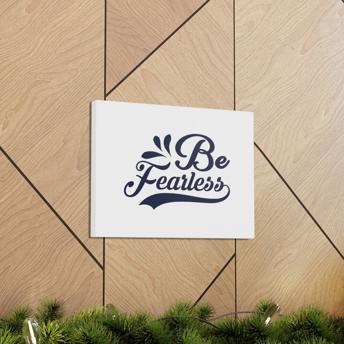 Scripture Walls Be Fearless Swish Deuteronomy 31:6 Christian Wall Art Bible Verse Print Ready to Hang Unframed-Express Your Love Gifts