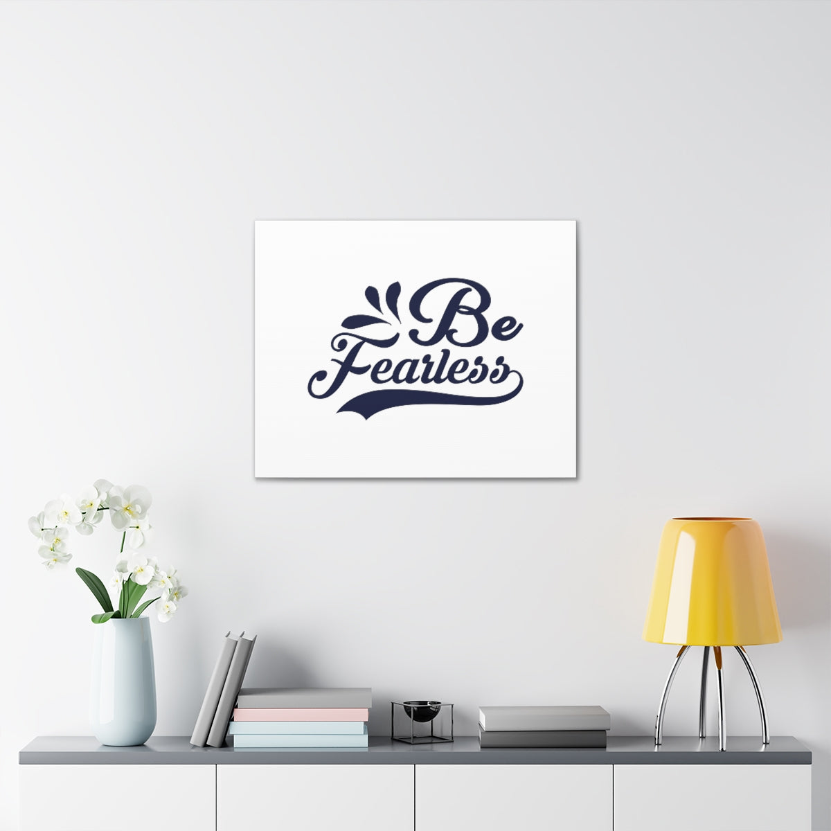 Scripture Walls Be Fearless Swish Deuteronomy 31:6 Christian Wall Art Bible Verse Print Ready to Hang Unframed-Express Your Love Gifts