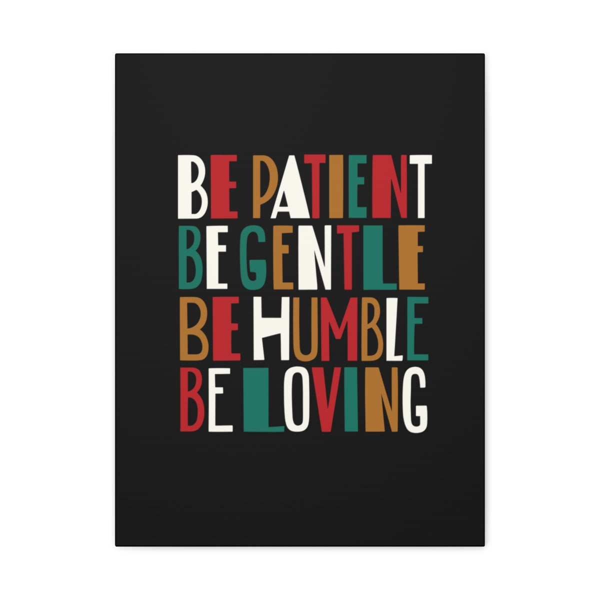 Scripture Walls Be Patient Be Gentle Romans 12:12 Christian Wall Art Bible Verse Print Ready to Hang Unframed-Express Your Love Gifts