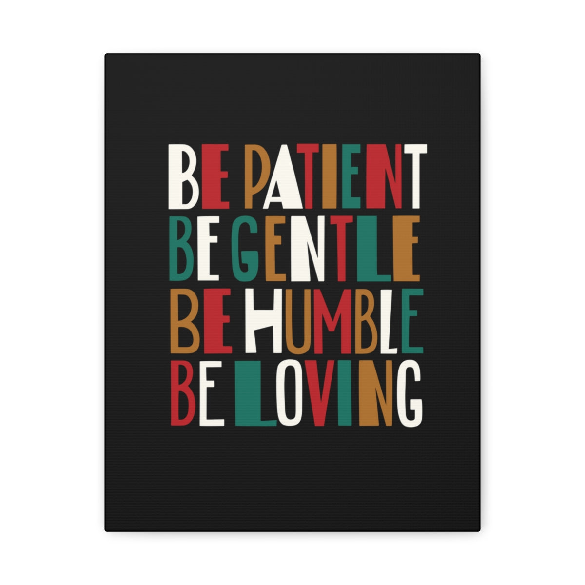 Scripture Walls Be Patient Be Gentle Romans 12:12 Christian Wall Art Bible Verse Print Ready to Hang Unframed-Express Your Love Gifts