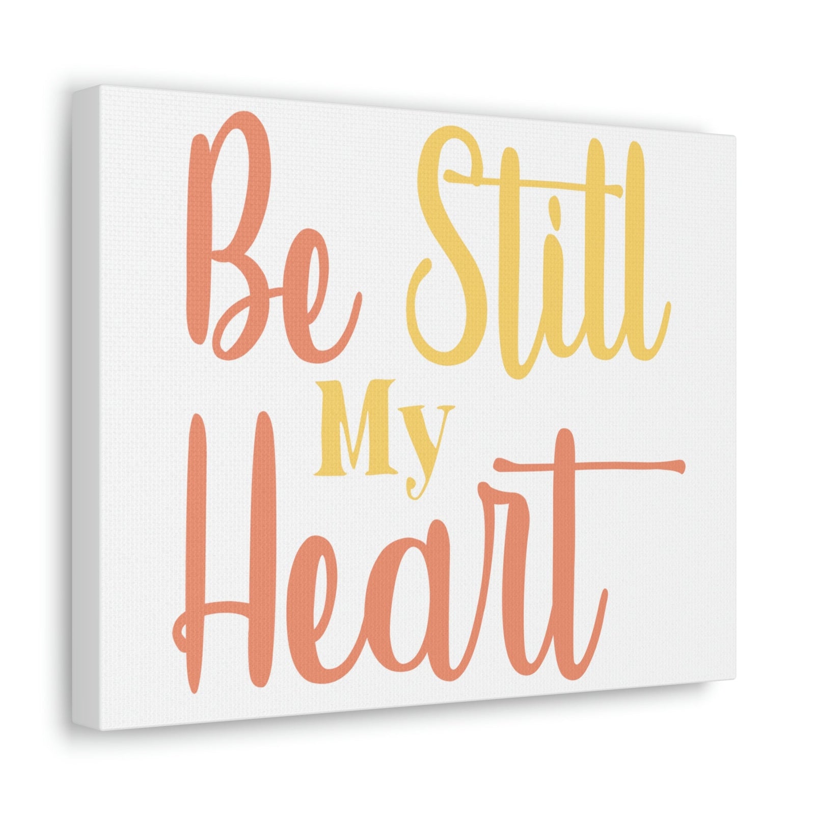 Scripture Walls Be Still Psalm 37:7 Christian Wall Art Print Ready to Hang Unframed-Express Your Love Gifts