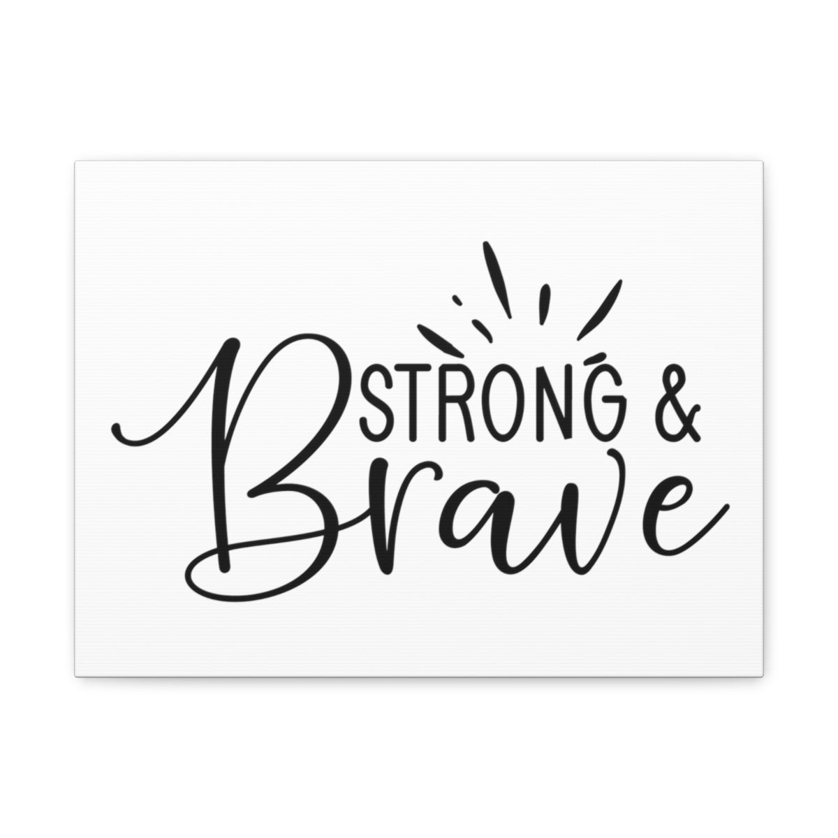 Scripture Walls Be Strong & Brave Psalm 31:24 Christian Wall Art Print Ready to Hang Unframed-Express Your Love Gifts