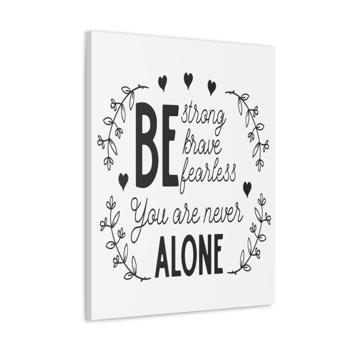 Scripture Walls Be Strong Brave Joshua 1:9 Christian Wall Art Print Ready to Hang Unframed-Express Your Love Gifts