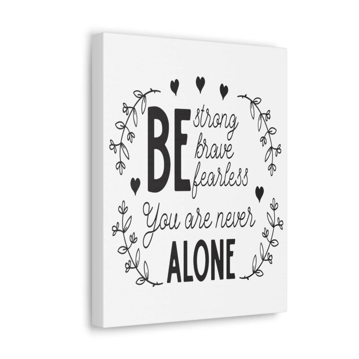 Scripture Walls Be Strong Brave Joshua 1:9 Christian Wall Art Print Ready to Hang Unframed-Express Your Love Gifts