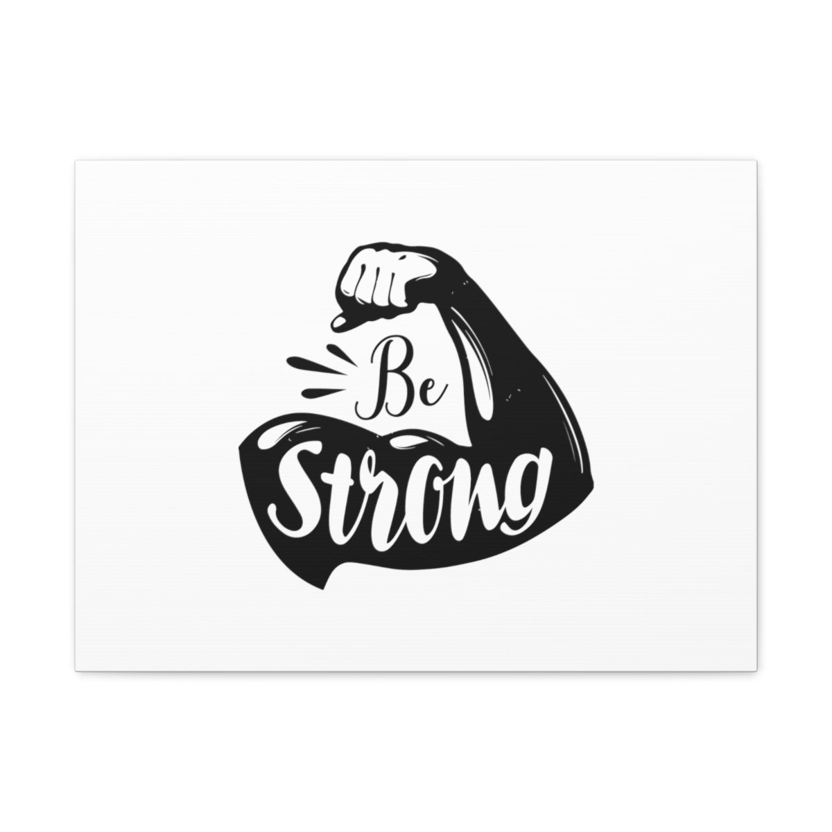 Scripture Walls Be Strong Exodus 15:2 Christian Wall Art Bible Verse Print Ready to Hang Unframed-Express Your Love Gifts