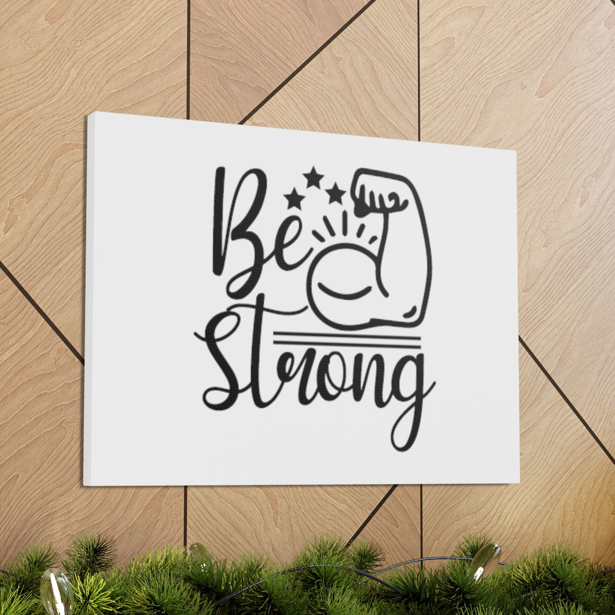 Scripture Walls Be Strong James 1:12 Christian Wall Art Bible Verse Print Ready to Hang Unframed-Express Your Love Gifts