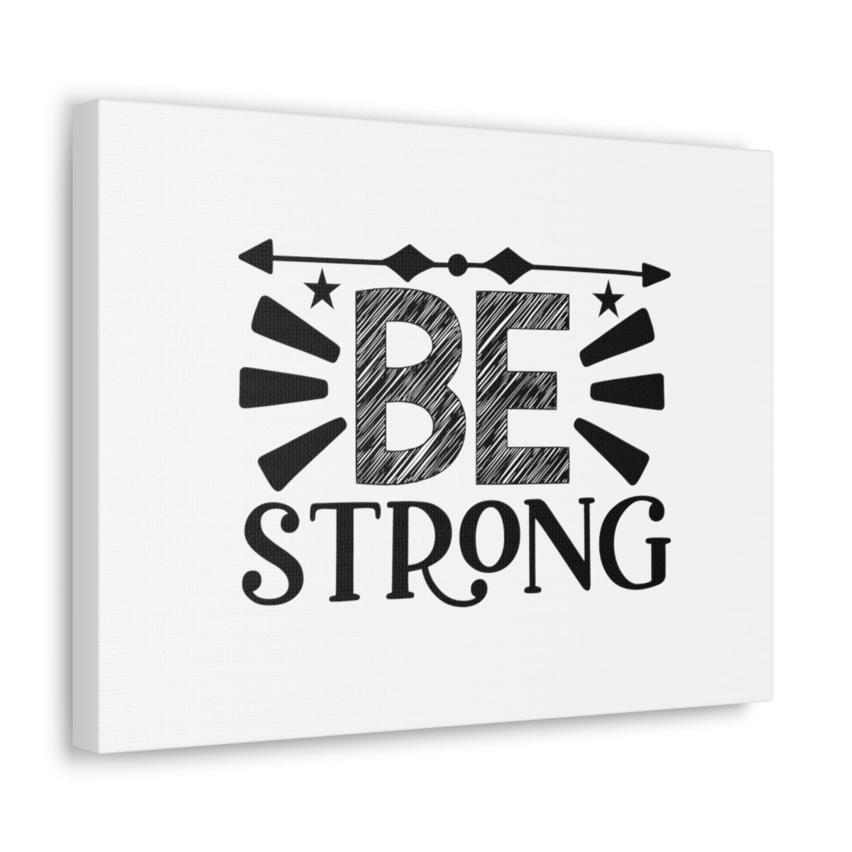 Scripture Walls Be Strong Joshua 1:9 Christian Wall Art Bible Verse Print Ready to Hang Unframed-Express Your Love Gifts