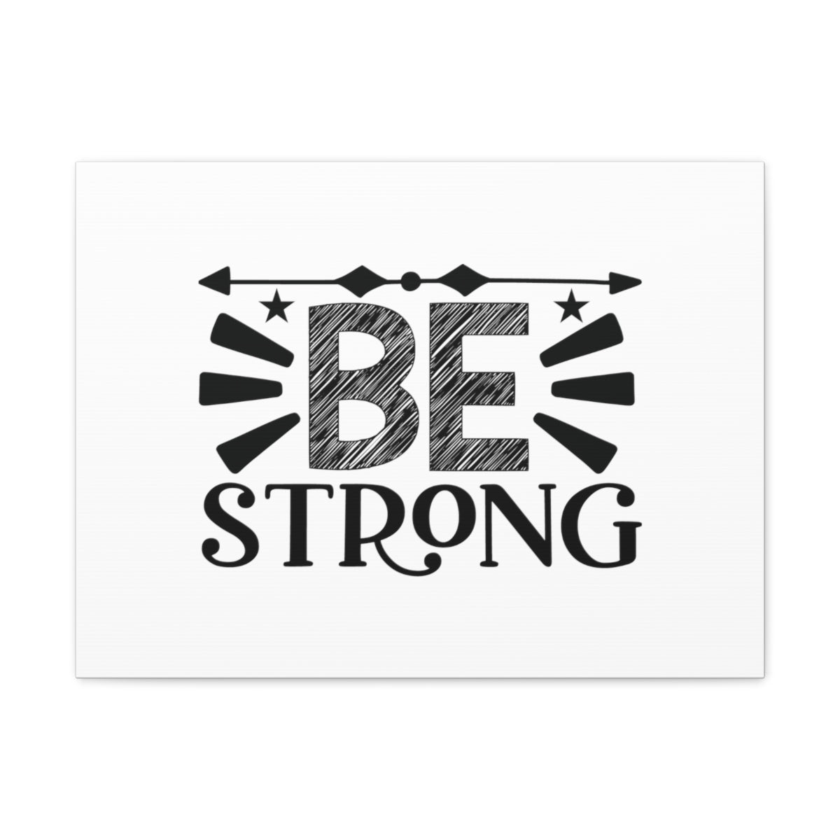 Scripture Walls Be Strong Joshua 1:9 Christian Wall Art Bible Verse Print Ready to Hang Unframed-Express Your Love Gifts