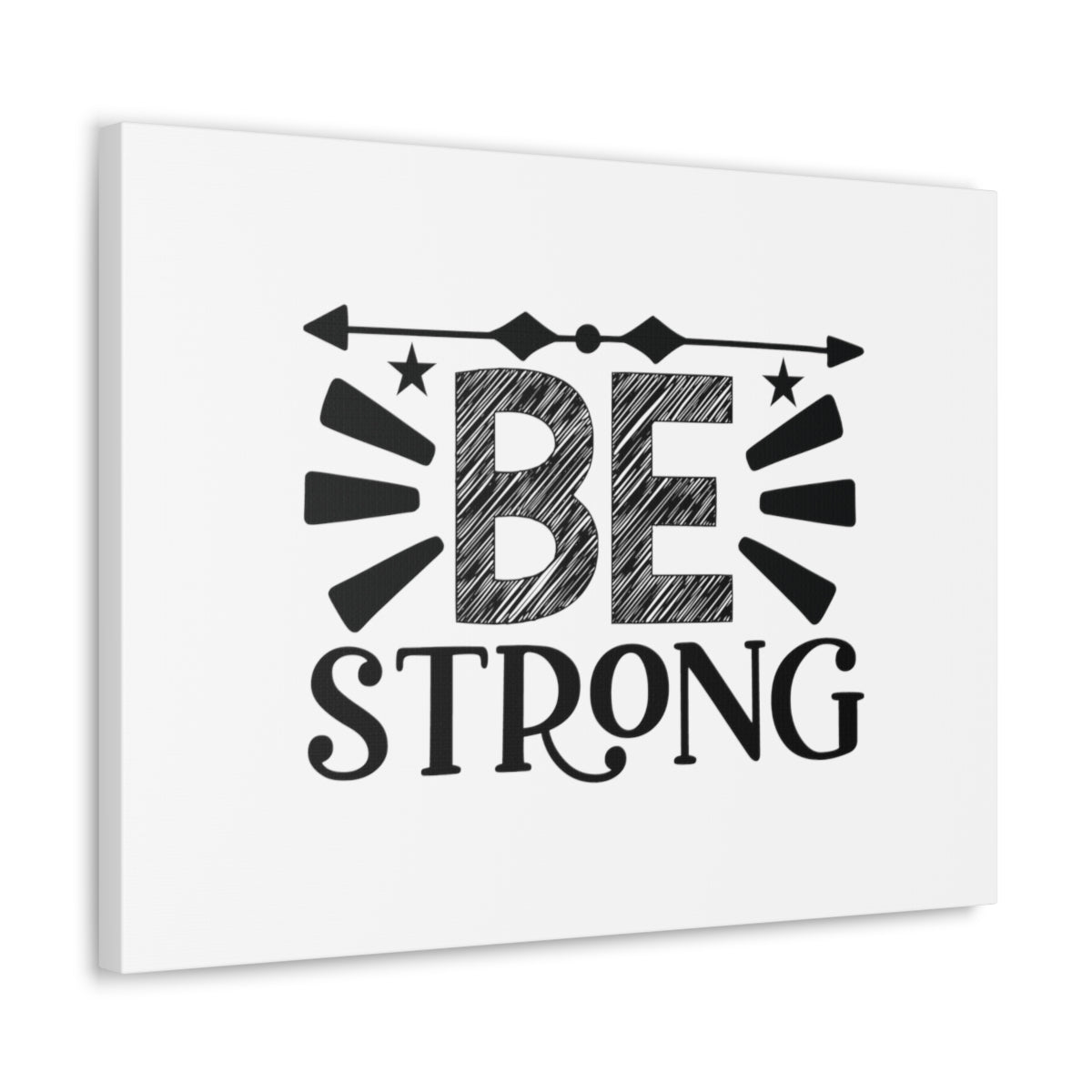 Scripture Walls Be Strong Joshua 1:9 Christian Wall Art Bible Verse Print Ready to Hang Unframed-Express Your Love Gifts