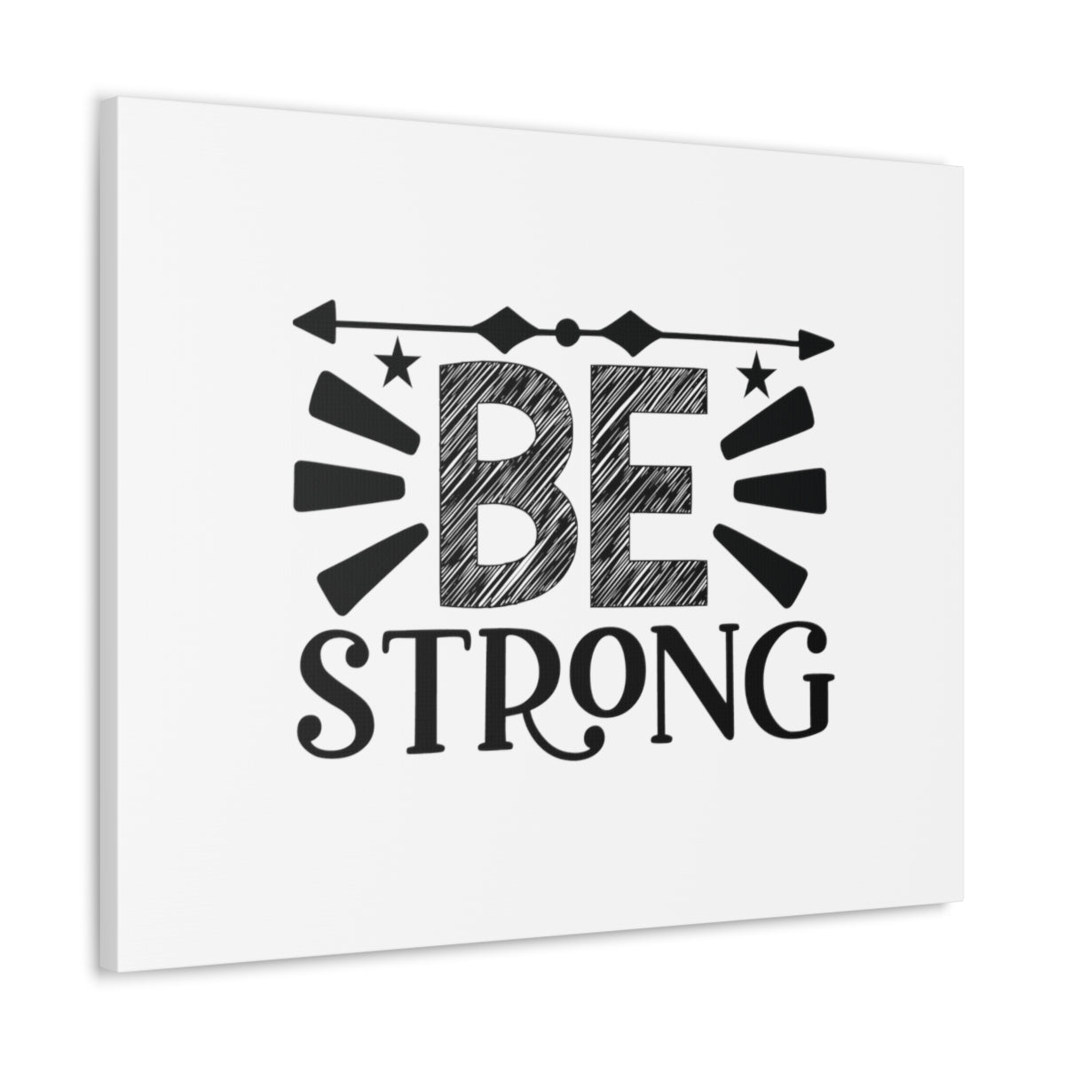 Scripture Walls Be Strong Joshua 1:9 Christian Wall Art Bible Verse Print Ready to Hang Unframed-Express Your Love Gifts