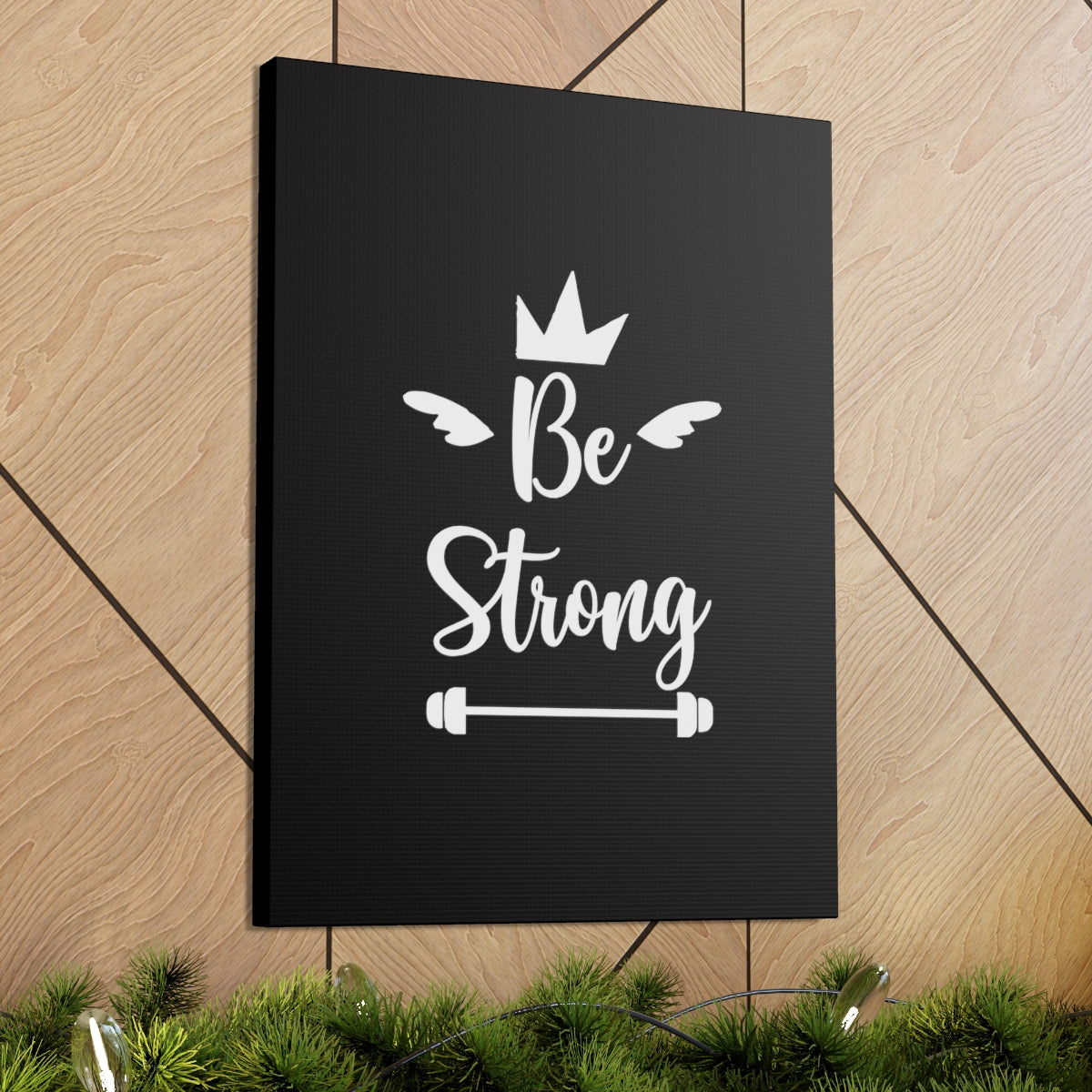 Scripture Walls Be Strong Nehemiah 8:10 Christian Wall Art Bible Verse Print Ready to Hang Unframed-Express Your Love Gifts