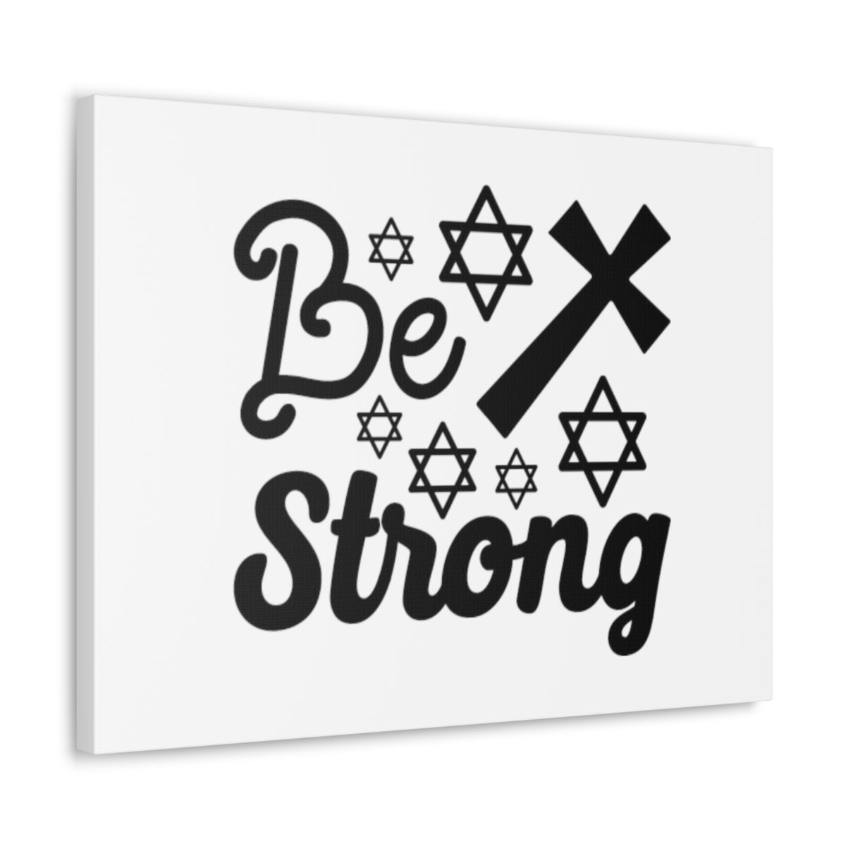 Scripture Walls Be Strong Psalm 119:28 Christian Wall Art Bible Verse Print Ready to Hang Unframed-Express Your Love Gifts