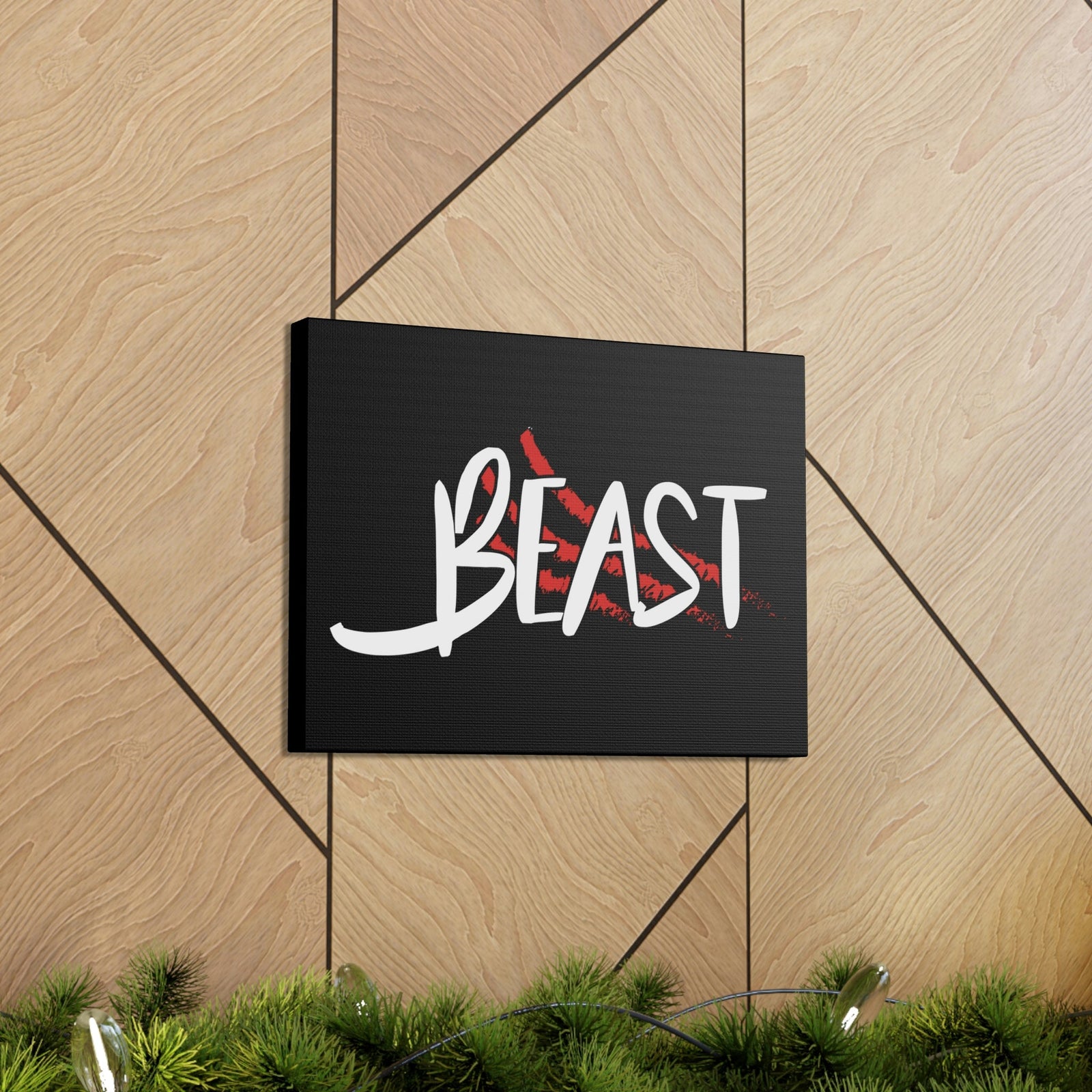 Scripture Walls Beast Revelation 13:1 Wall Art Print Ready to Hang Unframed-Express Your Love Gifts