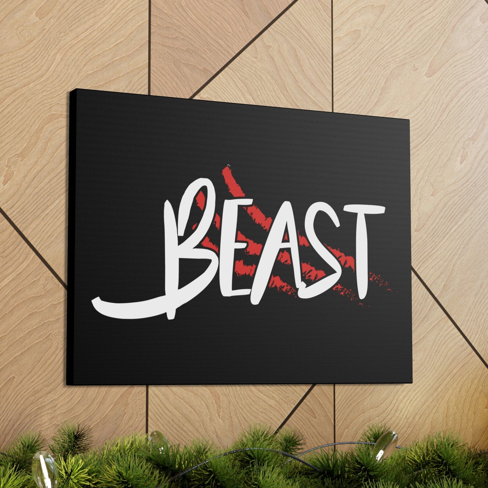 Scripture Walls Beast Revelation 13:1 Wall Art Print Ready to Hang Unframed-Express Your Love Gifts