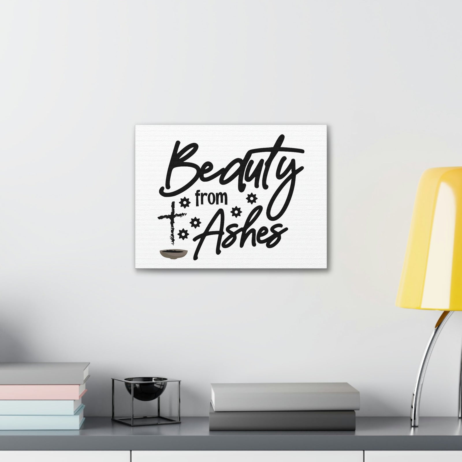 Scripture Walls Beauty From Ashes Genesis 3:19 Christian Wall Art Bible Verse Print Ready to Hang Unframed-Express Your Love Gifts