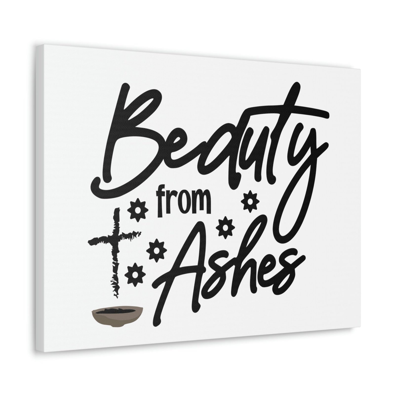 Scripture Walls Beauty From Ashes Genesis 3:19 Christian Wall Art Bible Verse Print Ready to Hang Unframed-Express Your Love Gifts