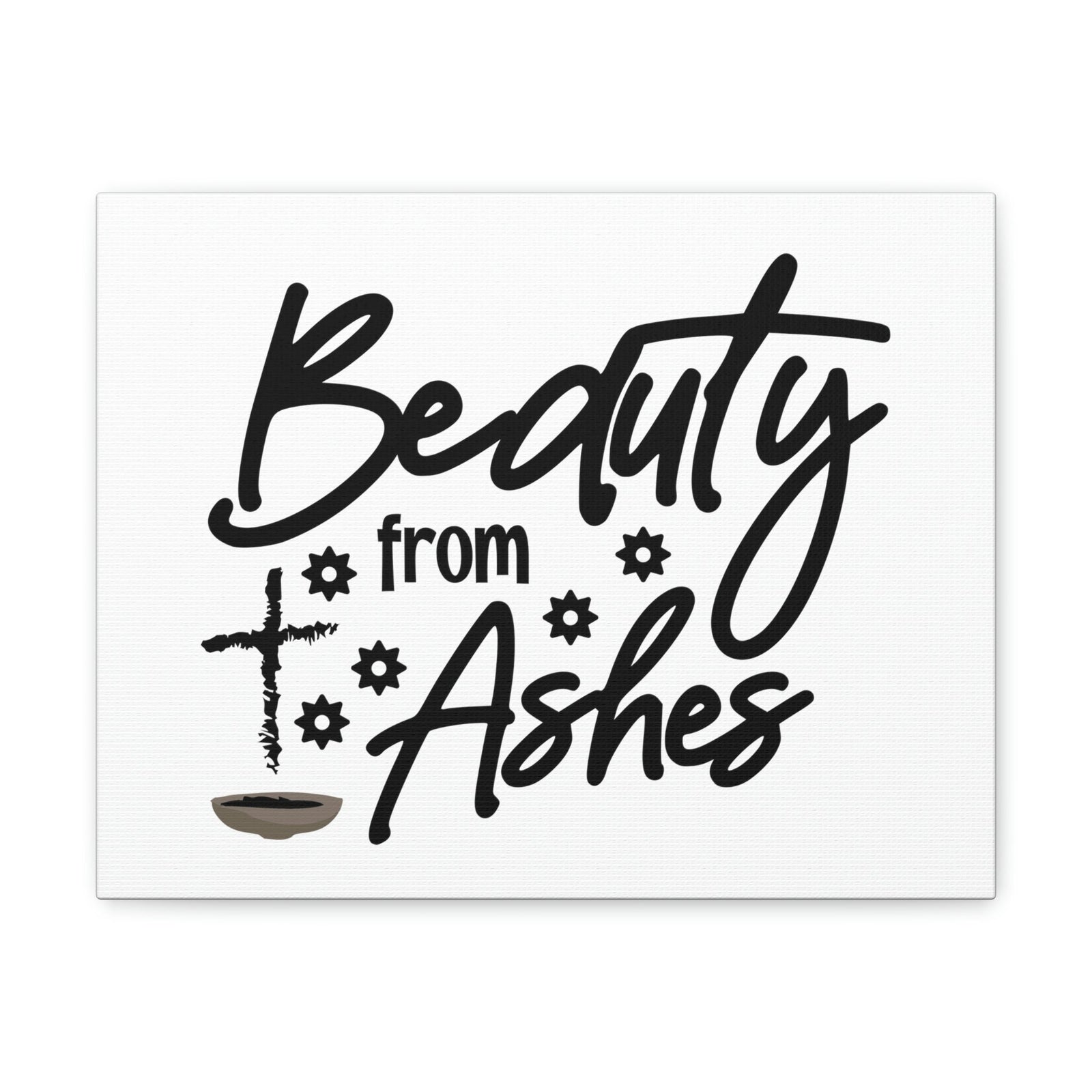 Scripture Walls Beauty From Ashes Genesis 3:19 Christian Wall Art Bible Verse Print Ready to Hang Unframed-Express Your Love Gifts