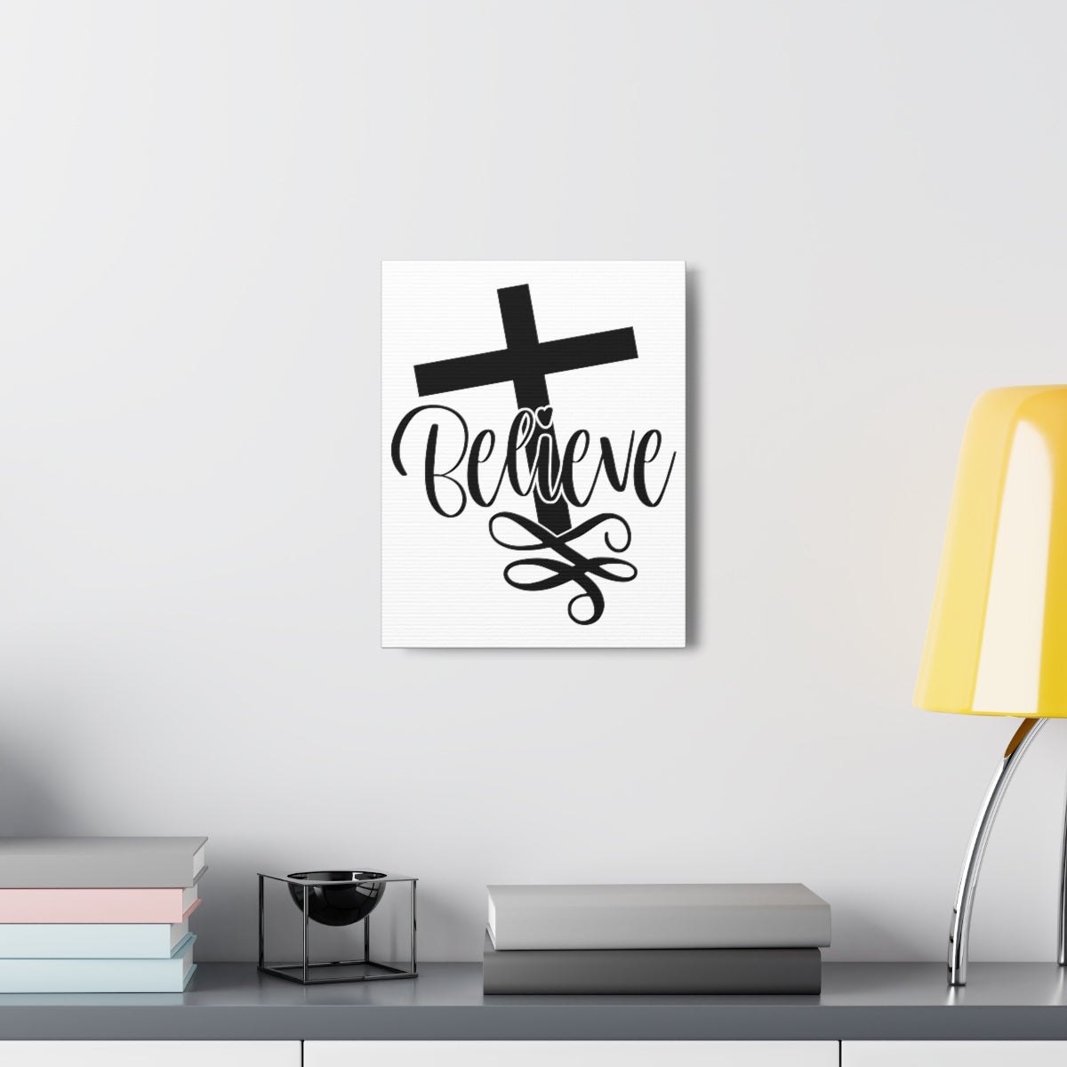 Scripture Walls Believe 1 Thessalonians 2:13 Christian Wall Art Print Ready to Hang Unframed-Express Your Love Gifts