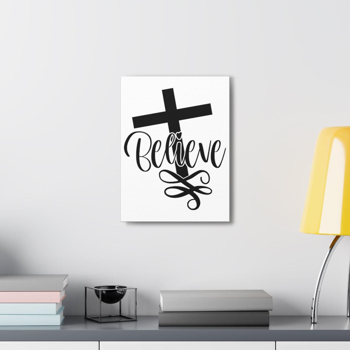 Scripture Walls Believe 1 Thessalonians 2:13 Christian Wall Art Print Ready to Hang Unframed-Express Your Love Gifts