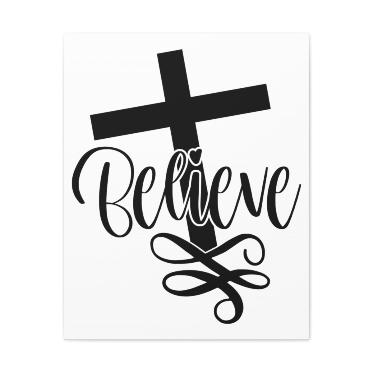 Scripture Walls Believe 1 Thessalonians 2:13 Christian Wall Art Print Ready to Hang Unframed-Express Your Love Gifts