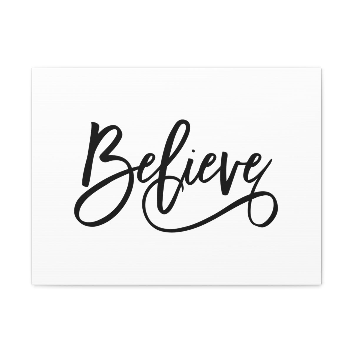 Scripture Walls Believe Acts 16:31 Christian Wall Art Bible Verse Print Ready to Hang Unframed-Express Your Love Gifts