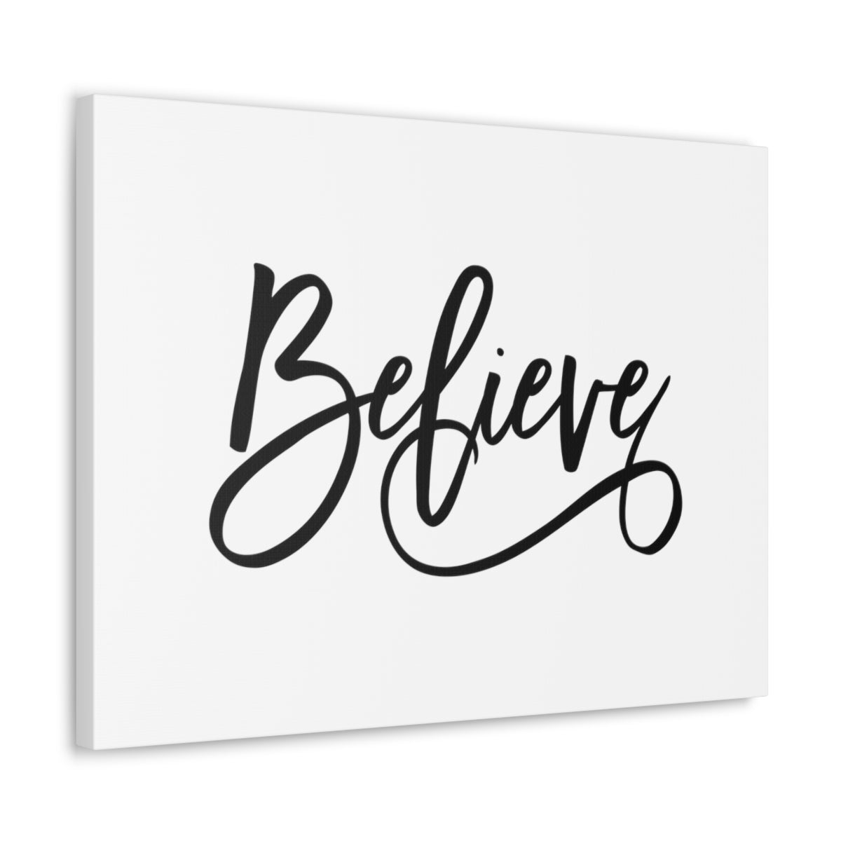 Scripture Walls Believe Acts 16:31 Christian Wall Art Bible Verse Print Ready to Hang Unframed-Express Your Love Gifts